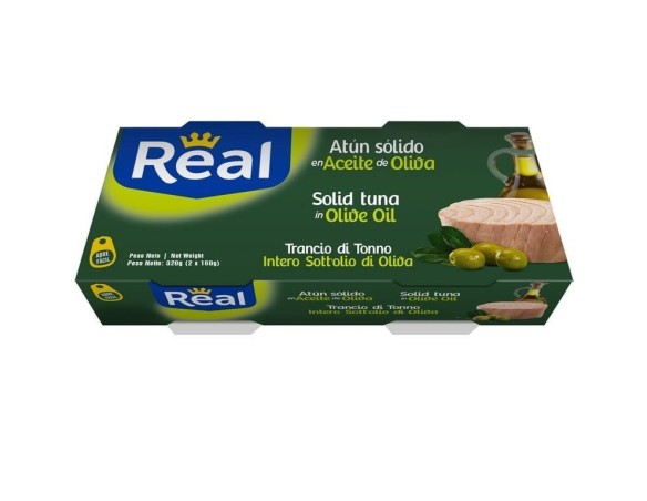 Atun Real en Aceite de Oliva Duopack 160GR