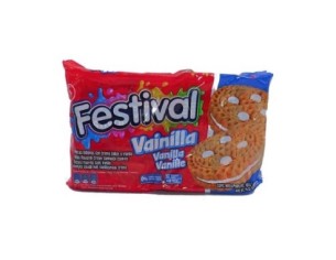 Galleta Festival Sabor Vainilla x12 Und