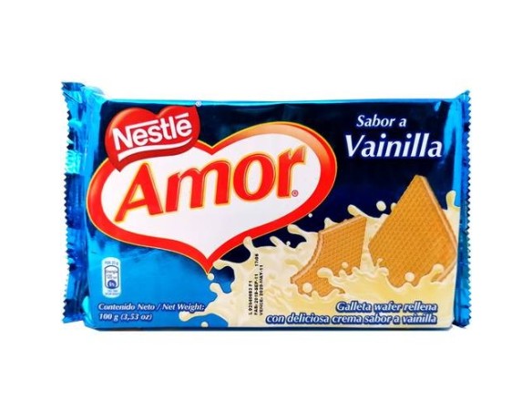 Galletas Amor Sabor Vainilla 100GR