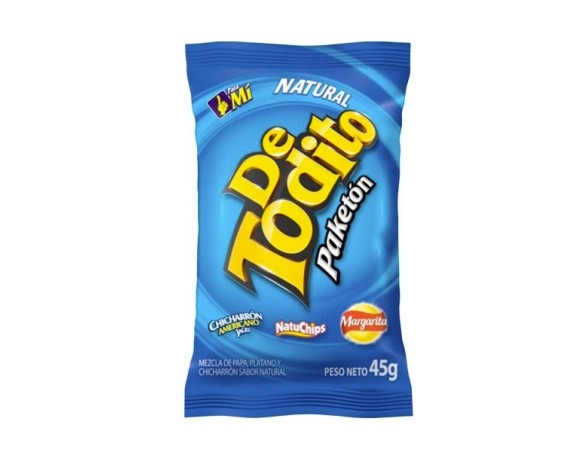 De Todito Paketón Natural 45GR