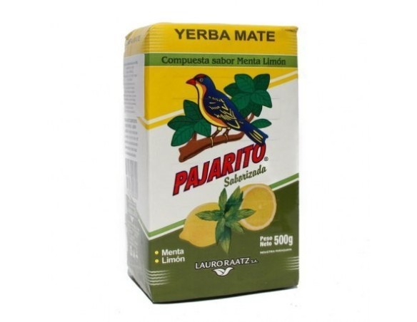 Yerba Mate Pajarito Menta-Limón 500gr