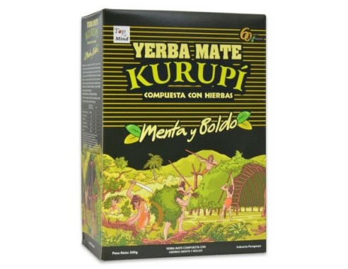 Yerba Mate Kurupi Menta y Boldo 500gr