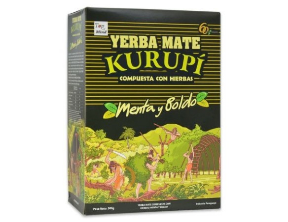 Yerba Mate Kurupi Menta y Boldo 500gr