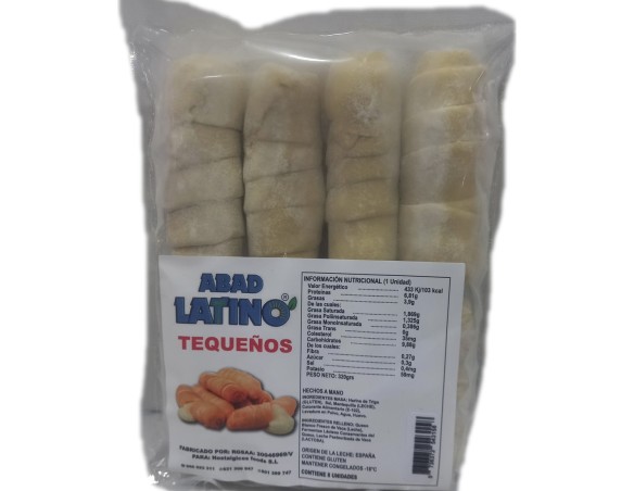 Tequeños de Queso pequeños Abad x 8 Unidades