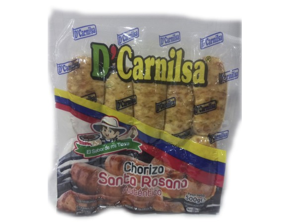 Chorizo Santa Rosano x 10 Unidades
