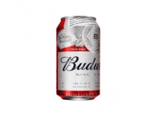 Cerveza Budweiser Lata 33CL 2