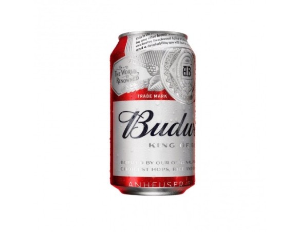 Cerveza Budweiser Lata 33CL