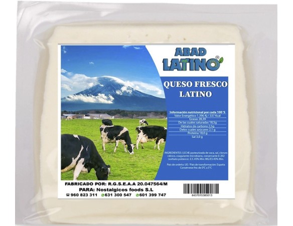 Queso fresco Latino 300GR