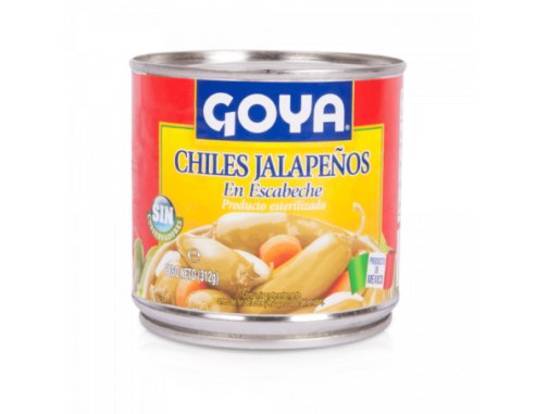 Chiles Jalapeños Enteros en Escabeche Goya 312GR