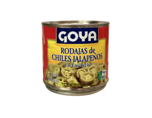 Chiles Jalapeños en Escabeche Rodajas Goyas 312GR