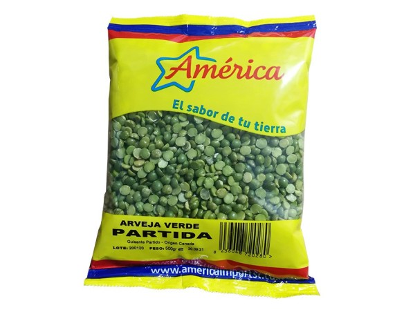 Arveja Verde Partida América 500GR
