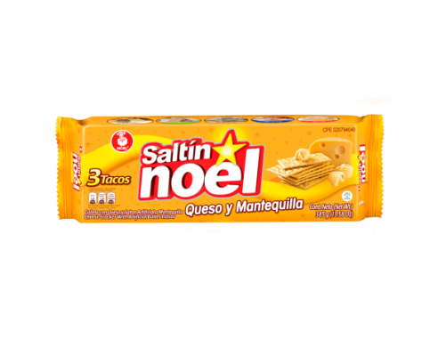 Galleta Saltin Noel Queso y Mantequilla 385GR
