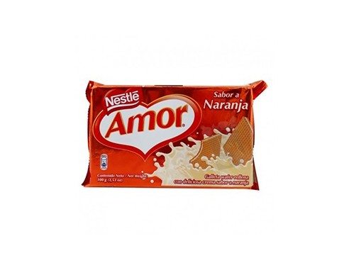 Galleta Amor Sabor Naranja 100GR
