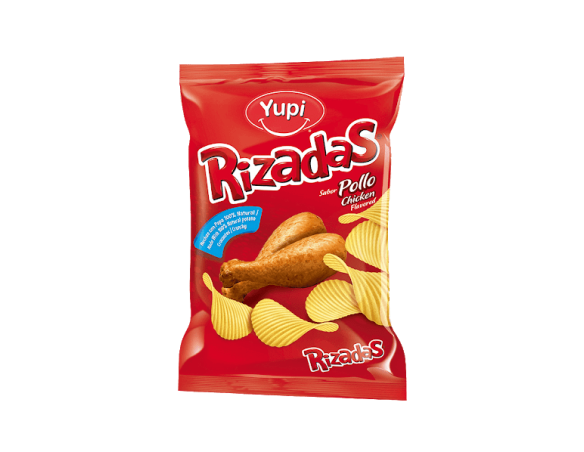 Yupi Rizadas Sabor Pollo 115GR