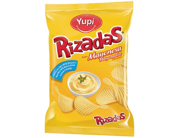 Yupi Rizadas Sabor Mayonesa 115GR