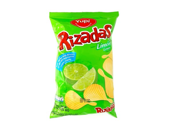 Yupi Rizadas Sabor Limón 115GR