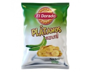 Plátanos con Sal EL Dorado 100GR 2