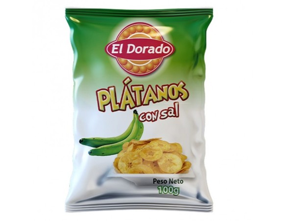 Plátanos con Sal EL Dorado 100GR