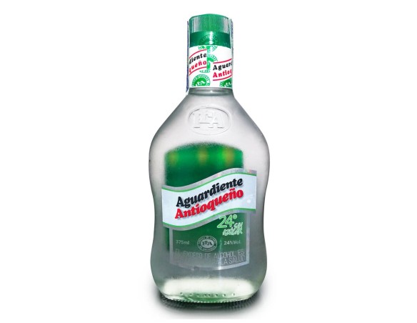 Aguardiente T/Verde 24